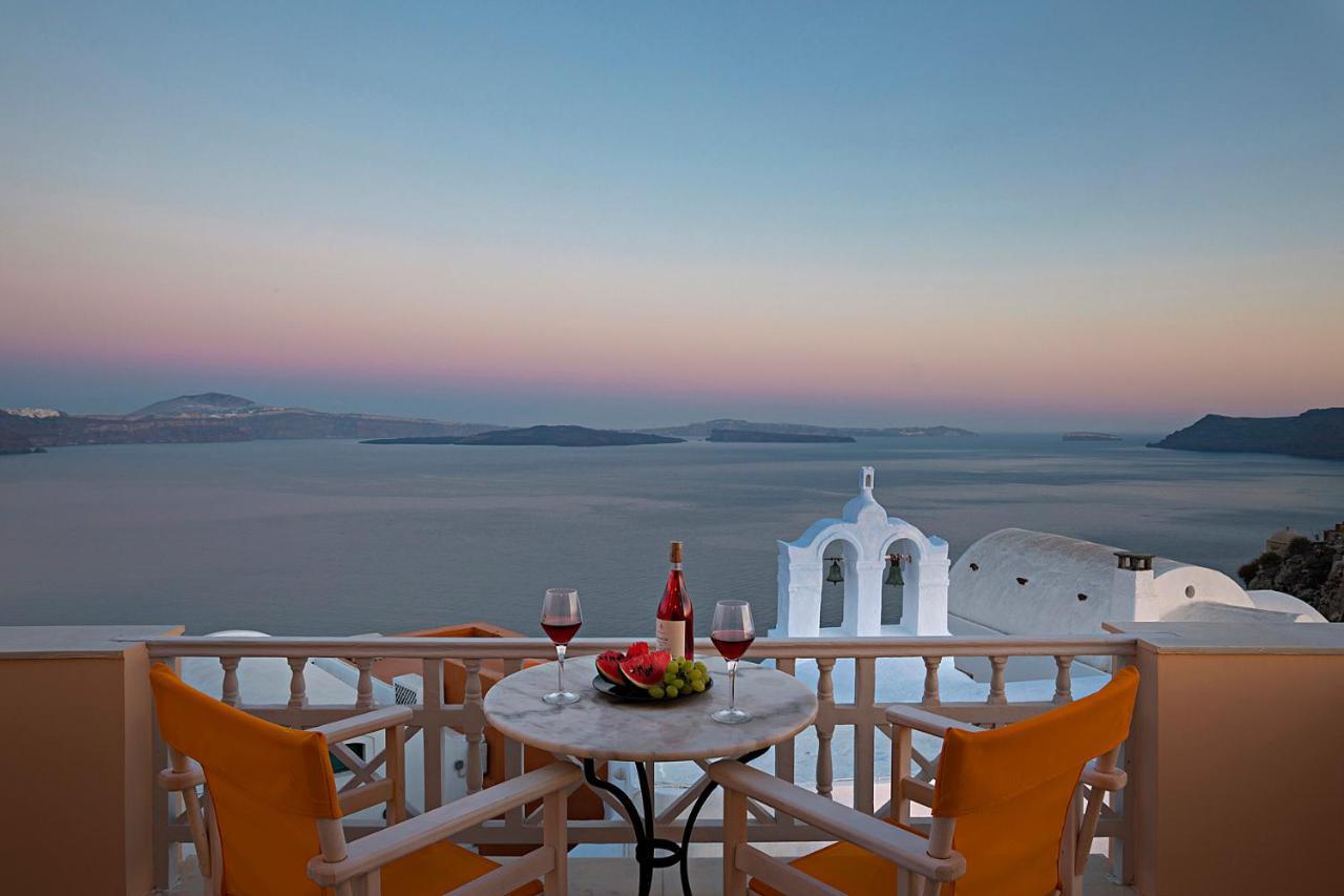 Sole D'Oro Sunset & Caldera View Grand Suite Oía Eksteriør billede