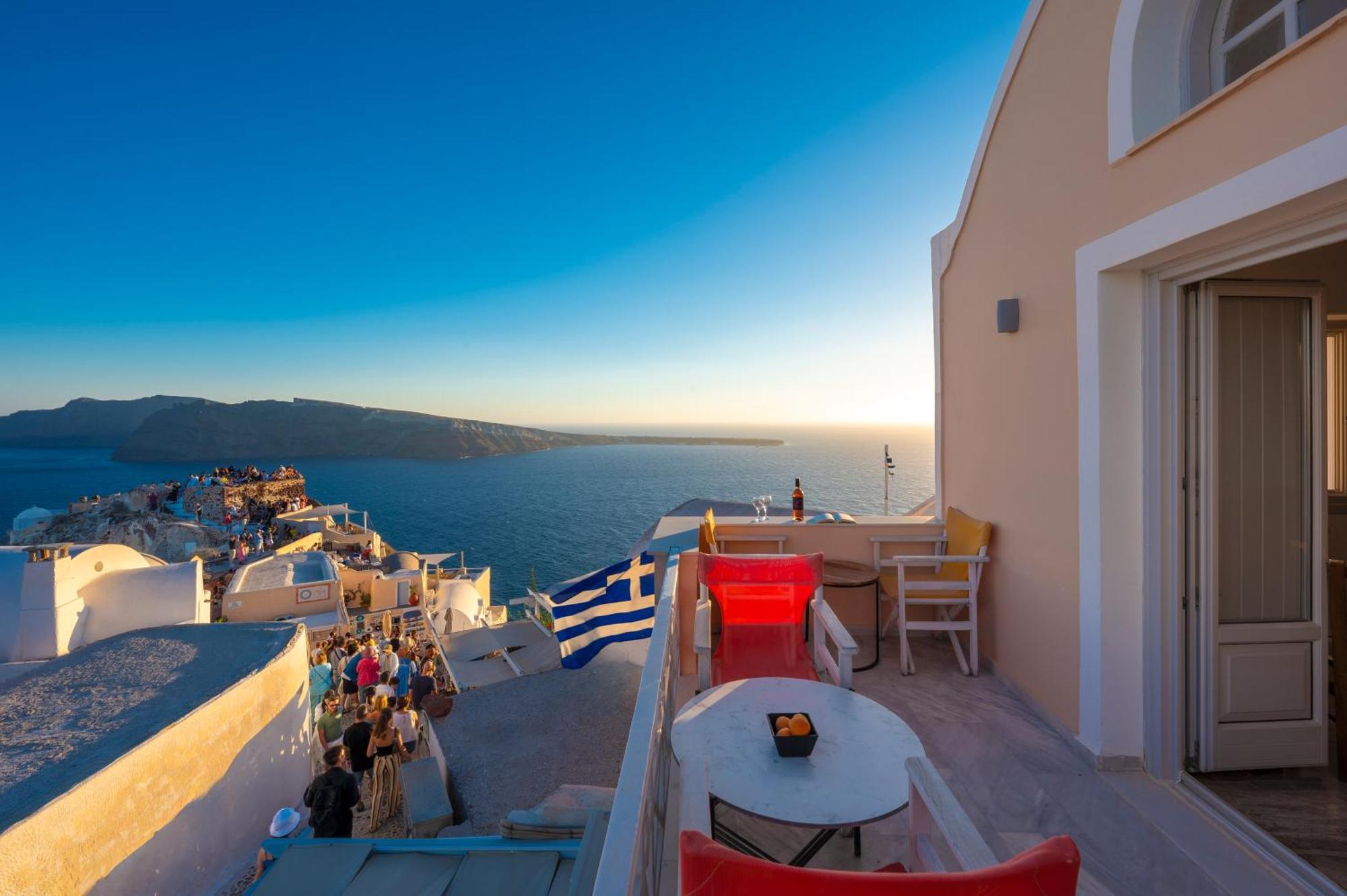 Sole D'Oro Sunset & Caldera View Grand Suite Oía Eksteriør billede